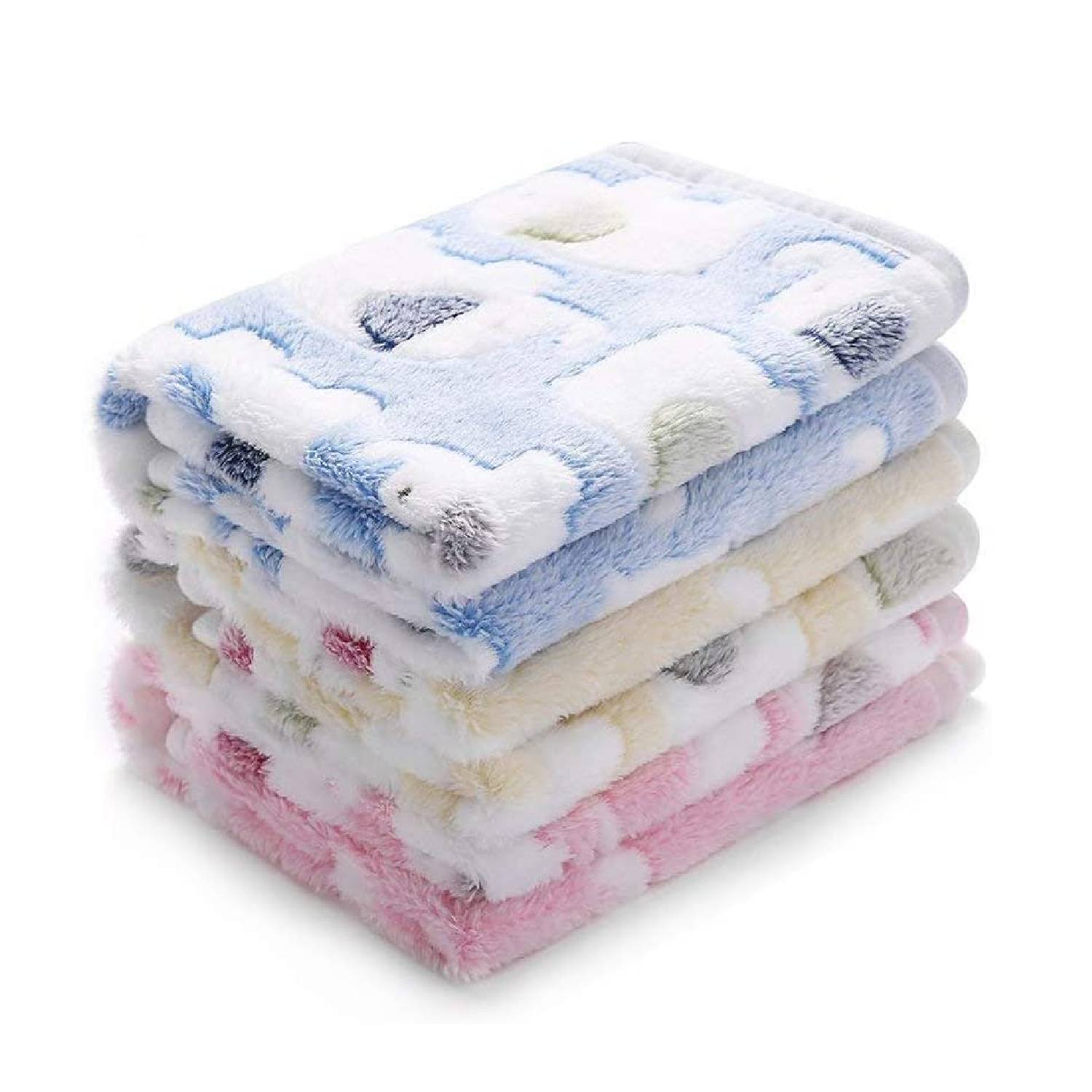 1 pack of 3 Super Soft Pet Blankets