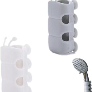 2 Pack Punch-Free Shower Holder Silicone